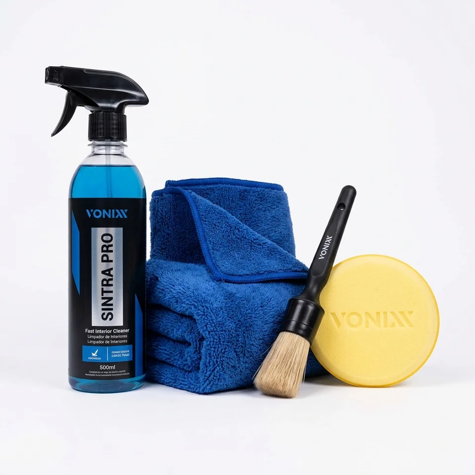Kit Limpeza Interna Vonixx com 4 itens